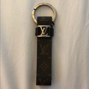 Louis Vuitton Dragonne Keychain Monogram Canvas
